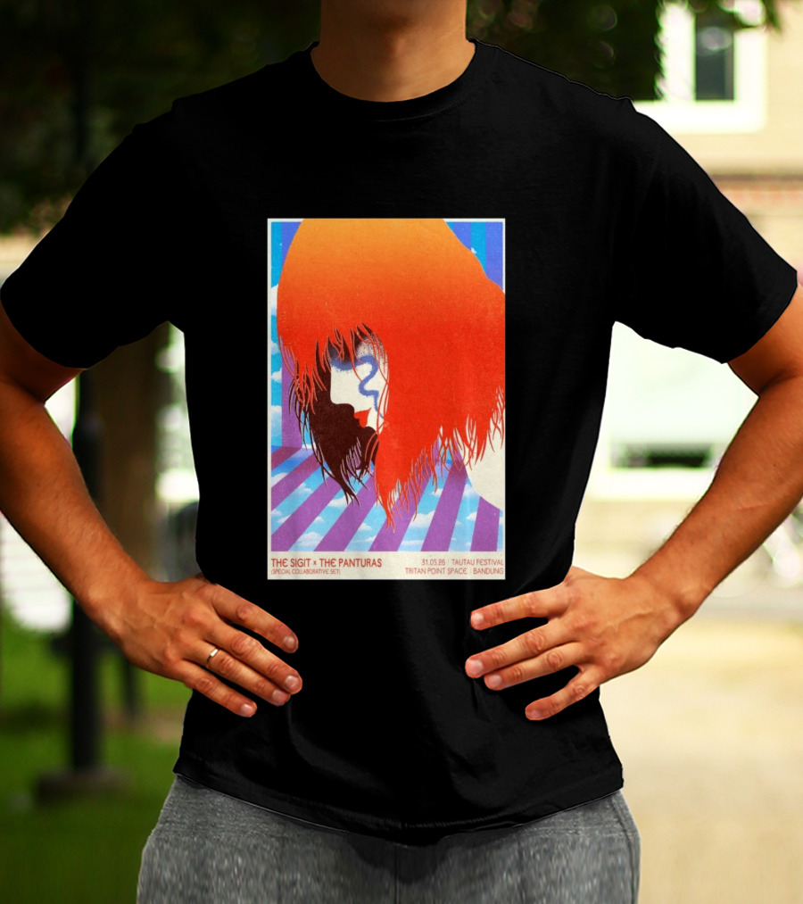 The Sigit X The Panturas Tautau Festival Bandung 31.05.2026 Tritan Point Space T-Shirt