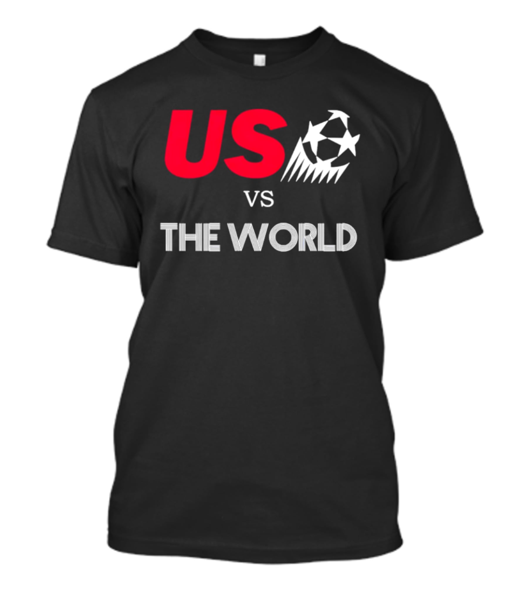 USA Vs The World Soccer 2026 Championship Matchup Fan Collection T-Shirt