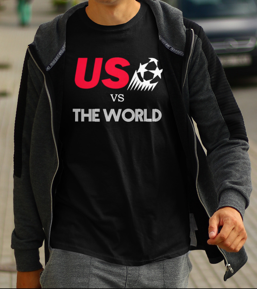 USA Vs The World Soccer 2026 Championship Matchup Fan Collection T-Shirt