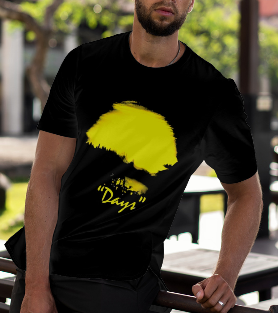 Welcome To Yellow "Days" Bright Sunshine Paintstroke T-Shirt