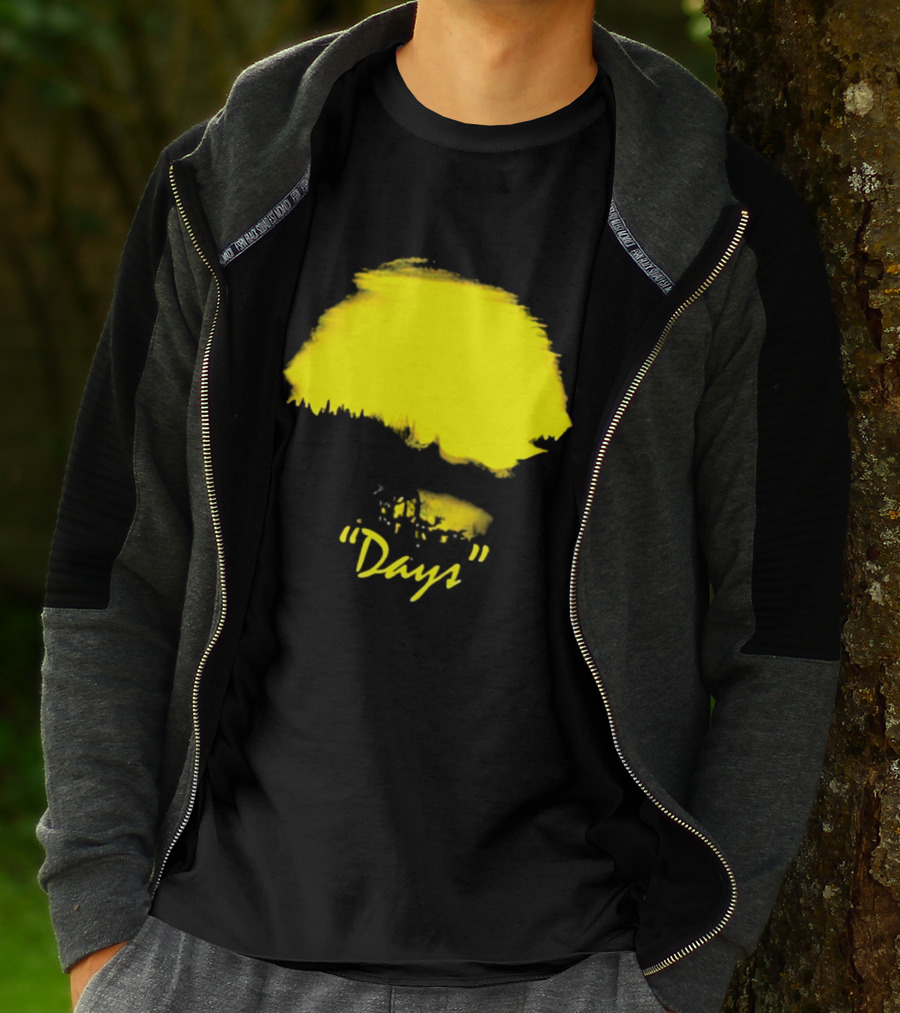 Welcome To Yellow "Days" Bright Sunshine Paintstroke T-Shirt