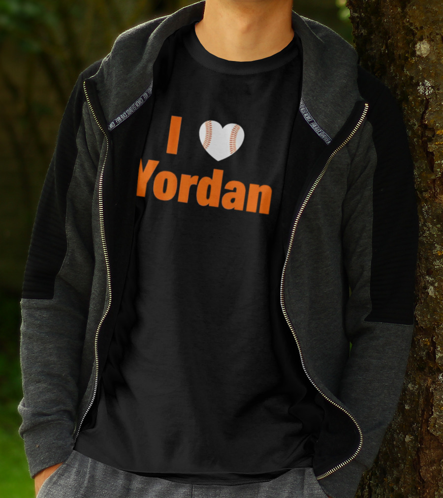 Yordan Alvarez Houston Astros MLB I Love Baseball T-Shirt