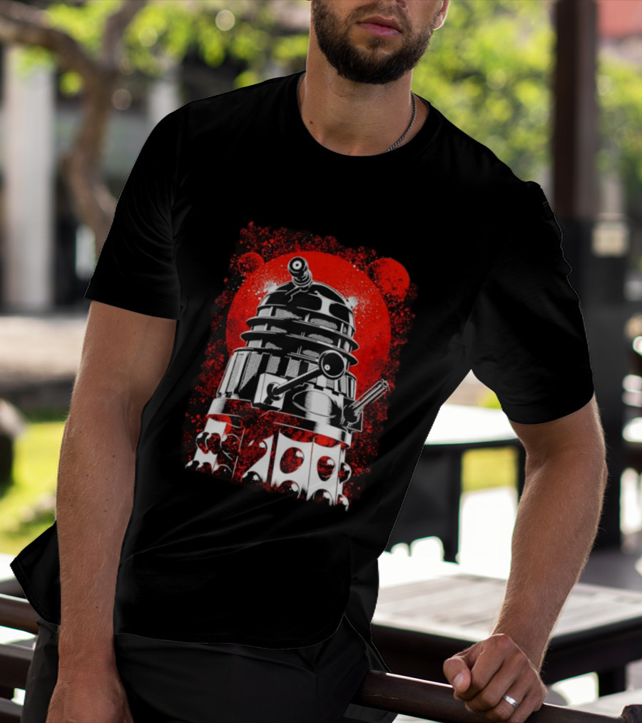 Dalek Doctor Who Science Fiction Alien Robot Villain TV Series Enemies T-Shirt