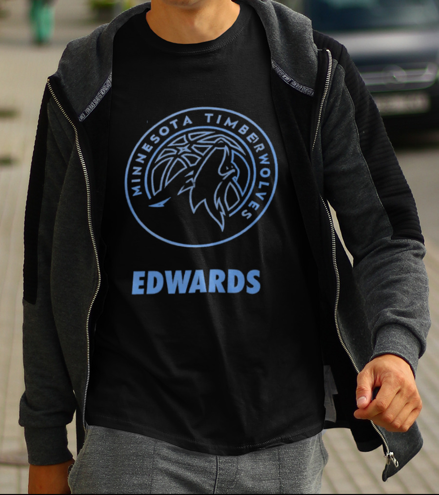 Minnesota Timberwolves Anthony Edwards NBA Basketball Player T-Shirt