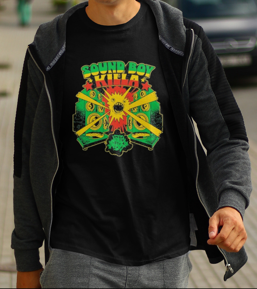 Dirty Heads Sound Boy Killa Vintage Reggae Speaker Blast T-Shirt