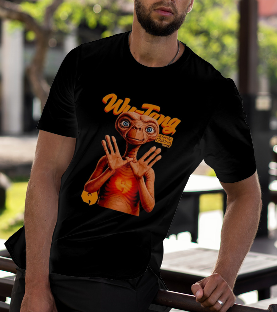 Wu Tang Is For The Children E.T. 1992 SIMPSON T-Shirt