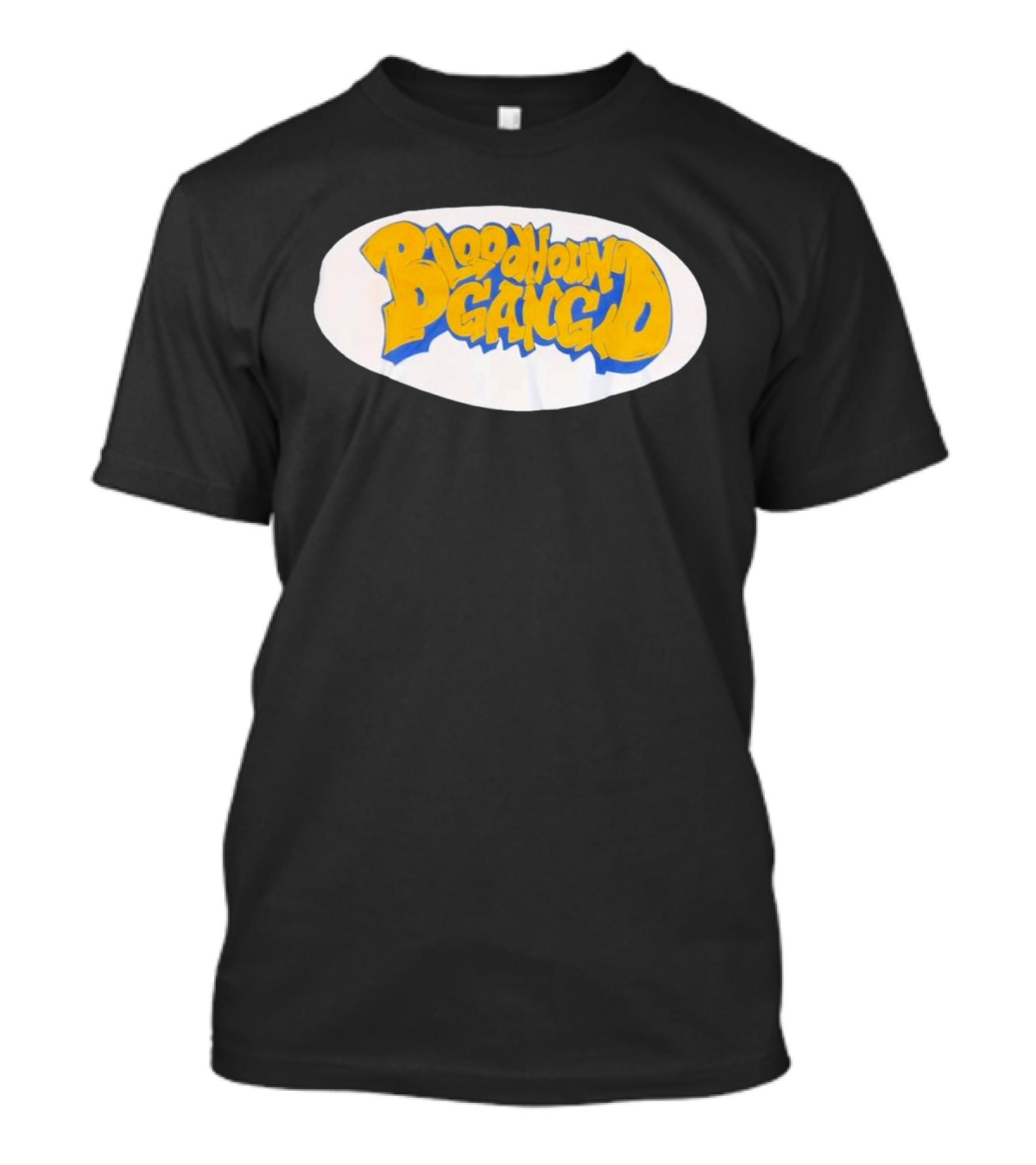 Bloodhound Gang Bold Yellow And Blue T-Shirt