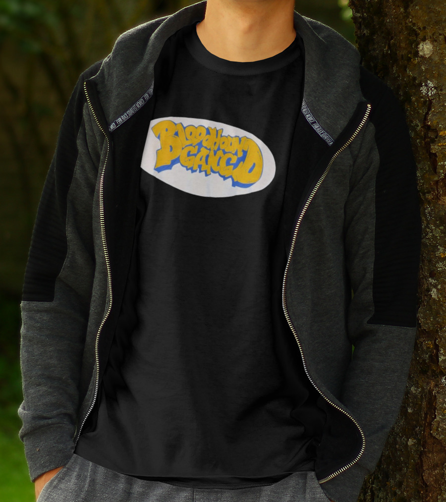 Bloodhound Gang Bold Yellow And Blue T-Shirt