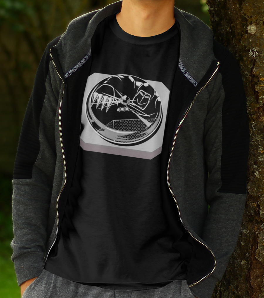 Goal Warrior Helmet Mask Soccer Parachutes Arena Bolts T-Shirt