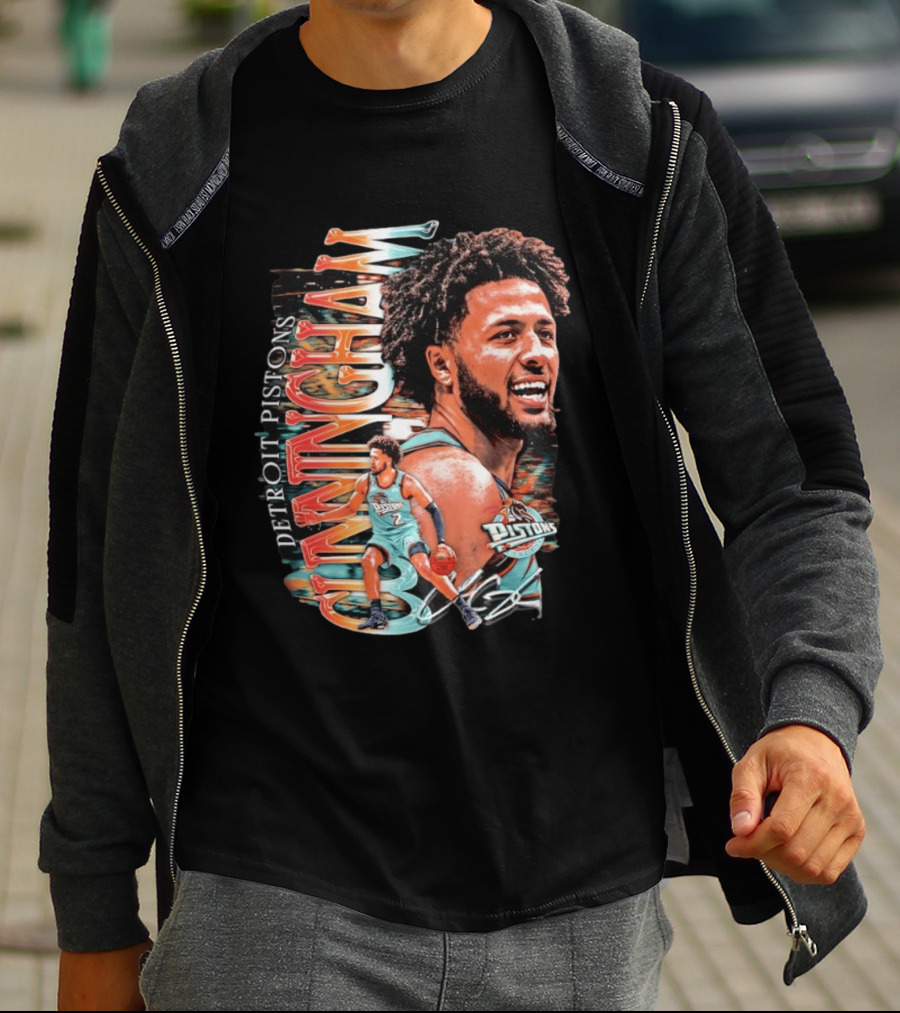 Cade Cunningham Detroit Pistons CUNNINGHAM Pistons T-Shirt
