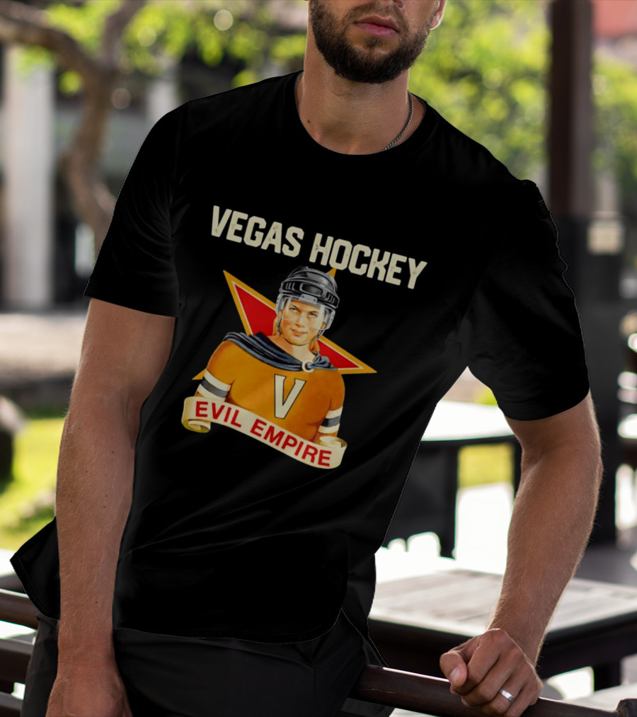 Vegas Hockey Ivan Drago Evil Empire T-Shirt