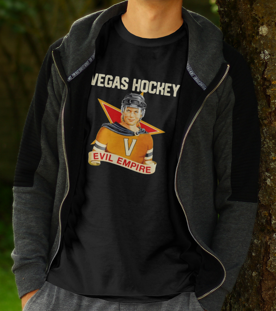 Vegas Hockey Ivan Drago Evil Empire T-Shirt