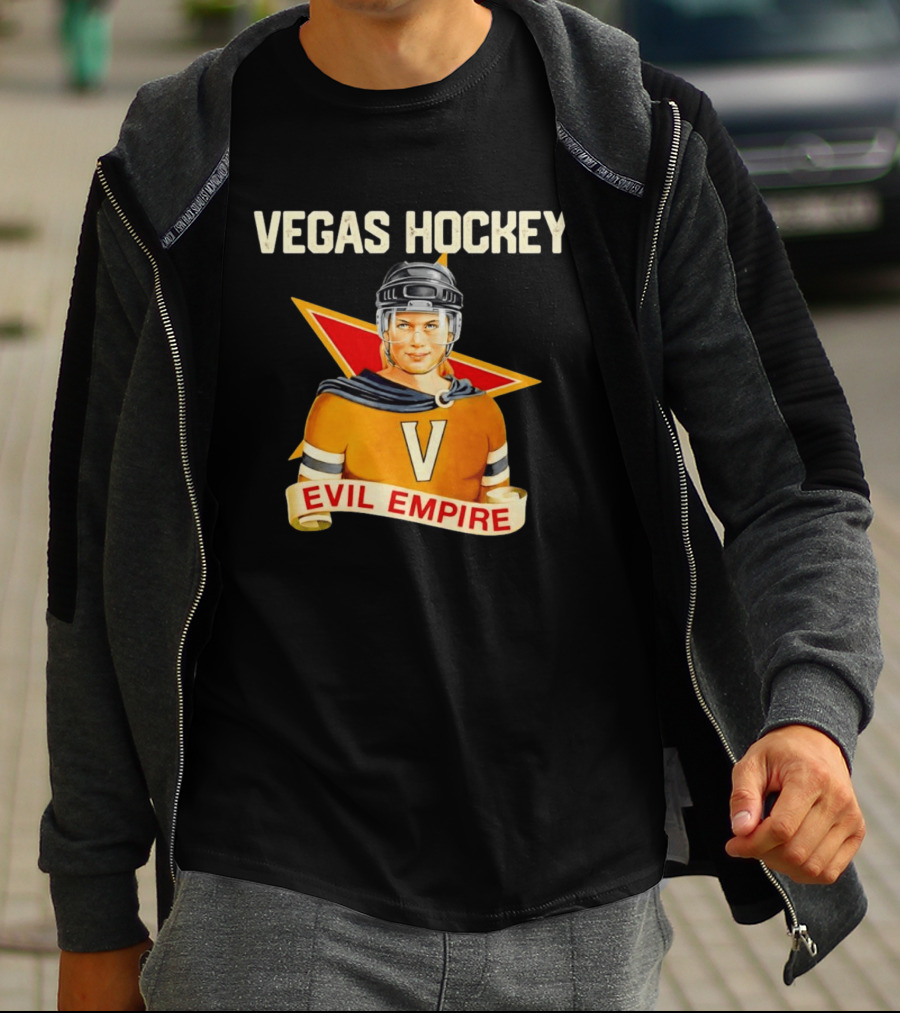 Vegas Hockey Ivan Drago Evil Empire T-Shirt