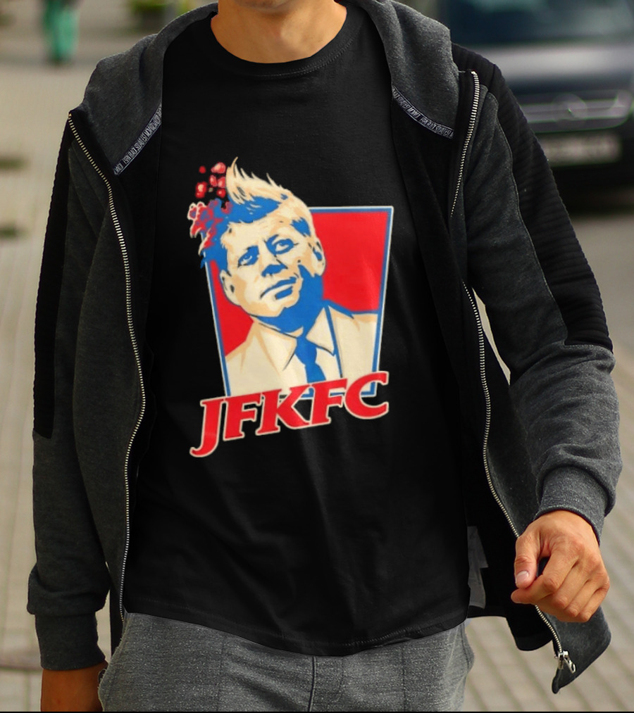 JFKFC John F. Kennedy KFC Mashup T-Shirt