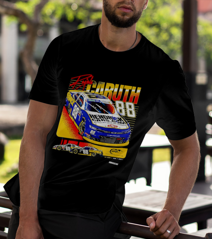 Ralph Caruth 88 Hendrick Cars.com Chevrolet Motorsports NASCAR Racing T-Shirt