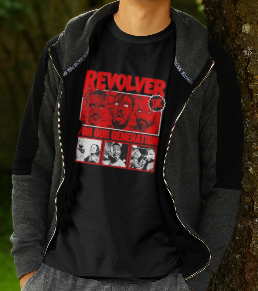 Revolver Horror Faces For Our Generation T-Shirt