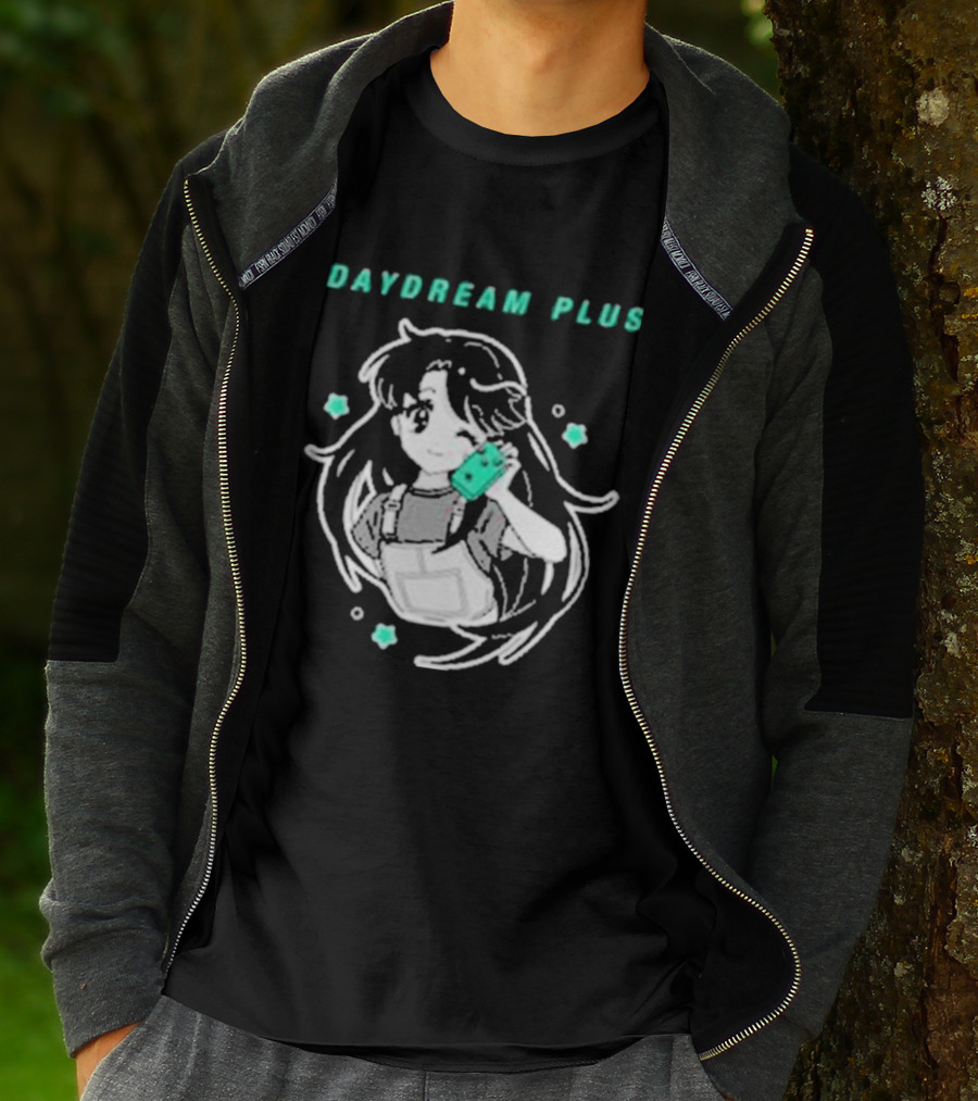 Run For Cover Records Daydream Plus Anime Inspired Clear Toner Aesthetic T-Shirt