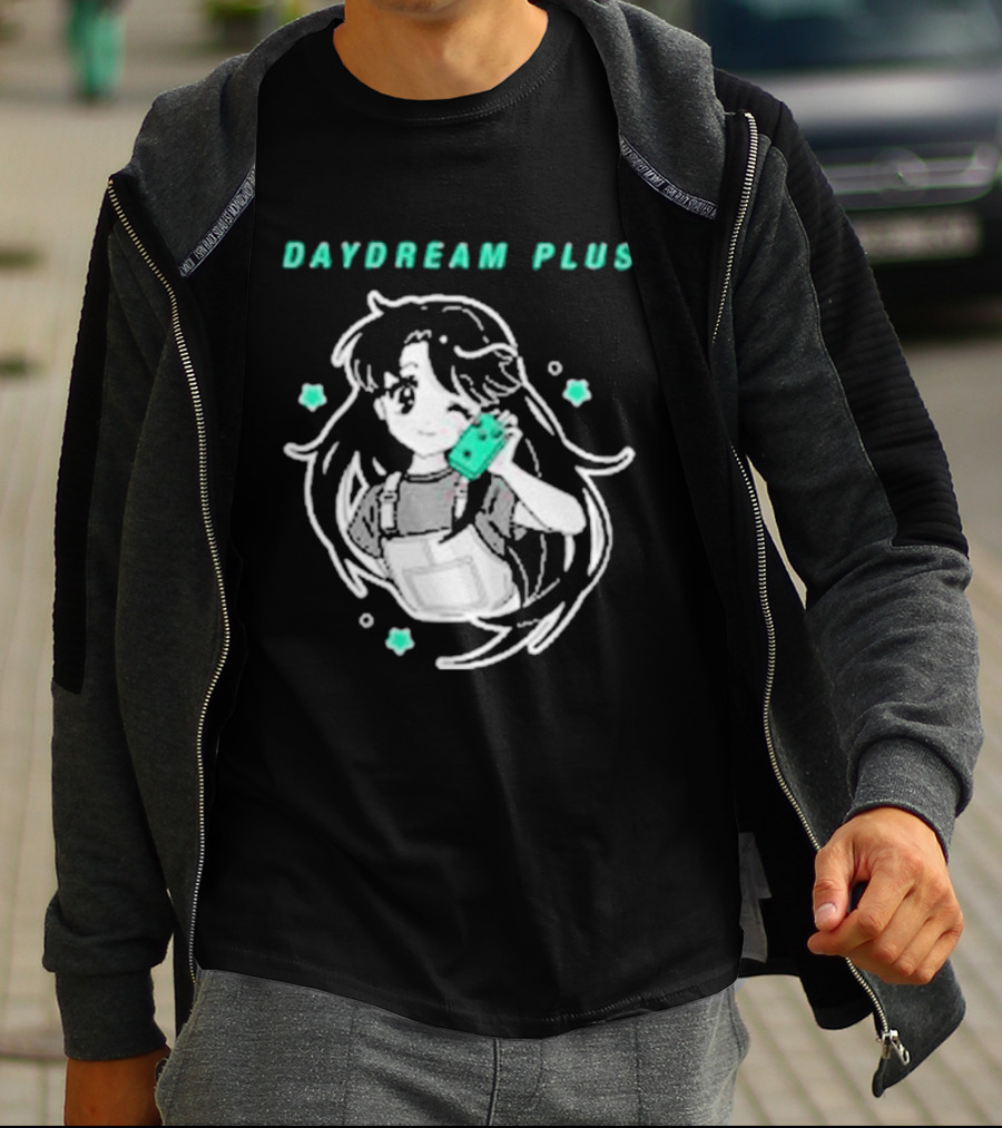 Run For Cover Records Daydream Plus Anime Inspired Clear Toner Aesthetic T-Shirt