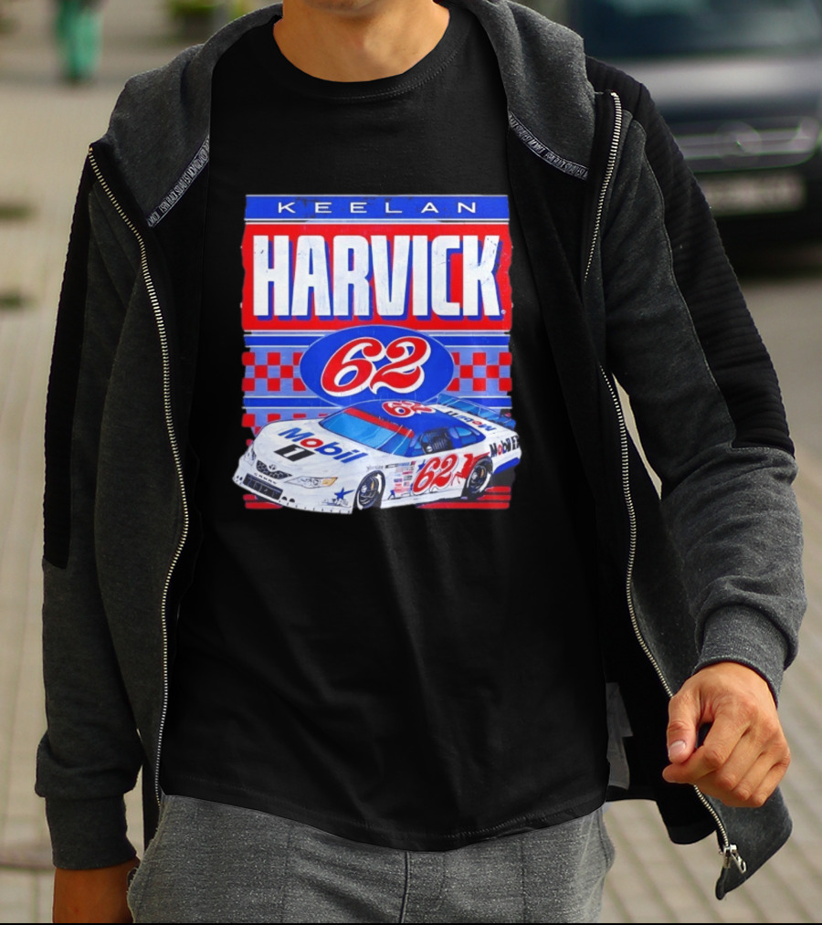 Keelan Harvick 62 Mobil 1 Toyota Camry NASCAR Racing T-Shirt