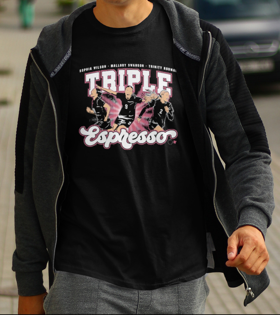 Sophia Wilson Mallory Swanson Trinity Rodman Triple Espresso 2026 27 T-Shirt