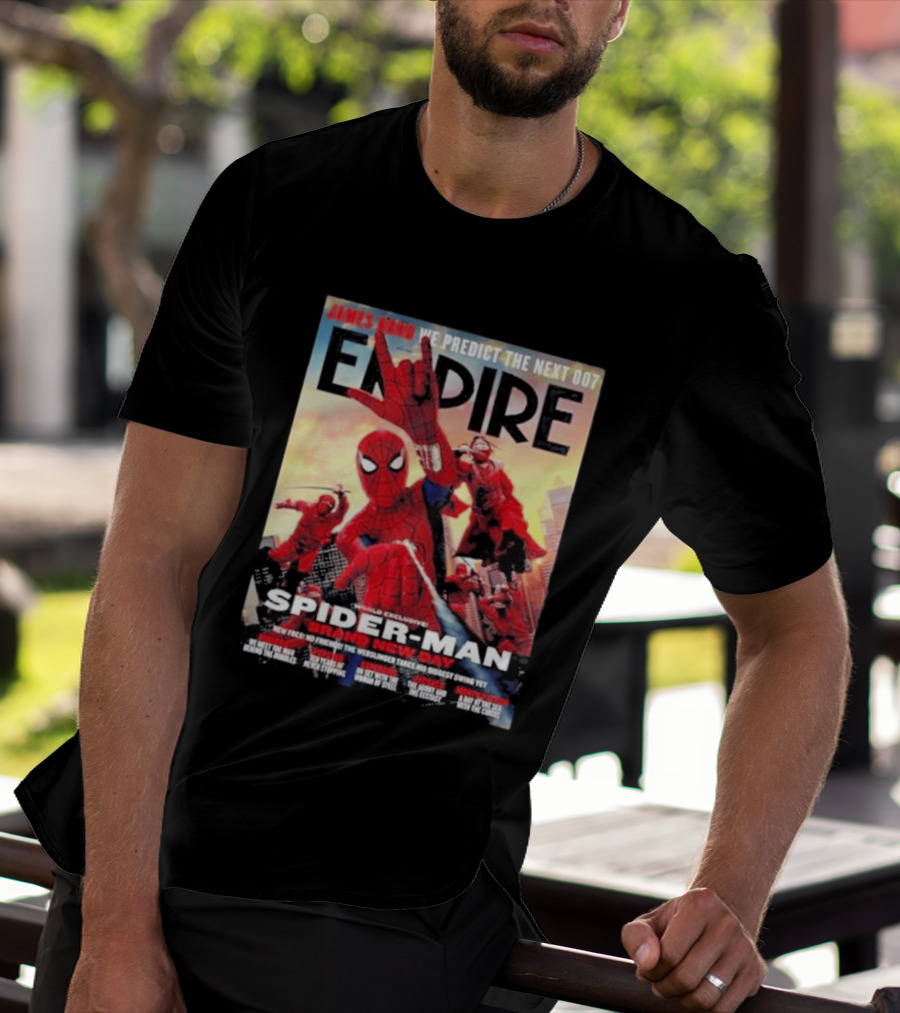 Empire Magazine Spider Man Brand New Day The Webslinger Takes His Biggest Swing Yet T-Shirt