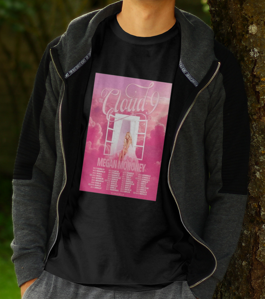 The Cloud 9 Tour Megan Moroney Chicago June 02 2026 T-Shirt