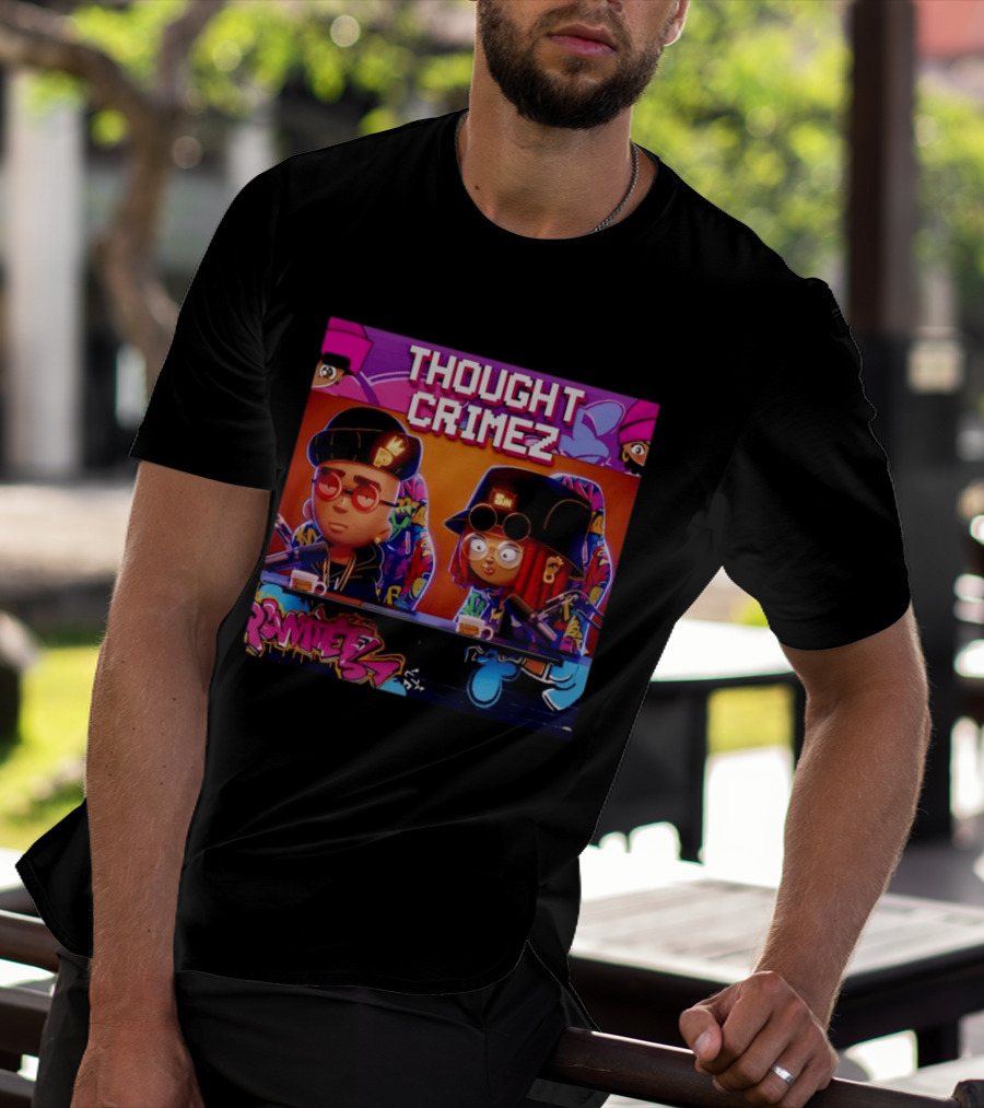 Thought Crimez Ramitez MP SIN Podcast T-Shirt