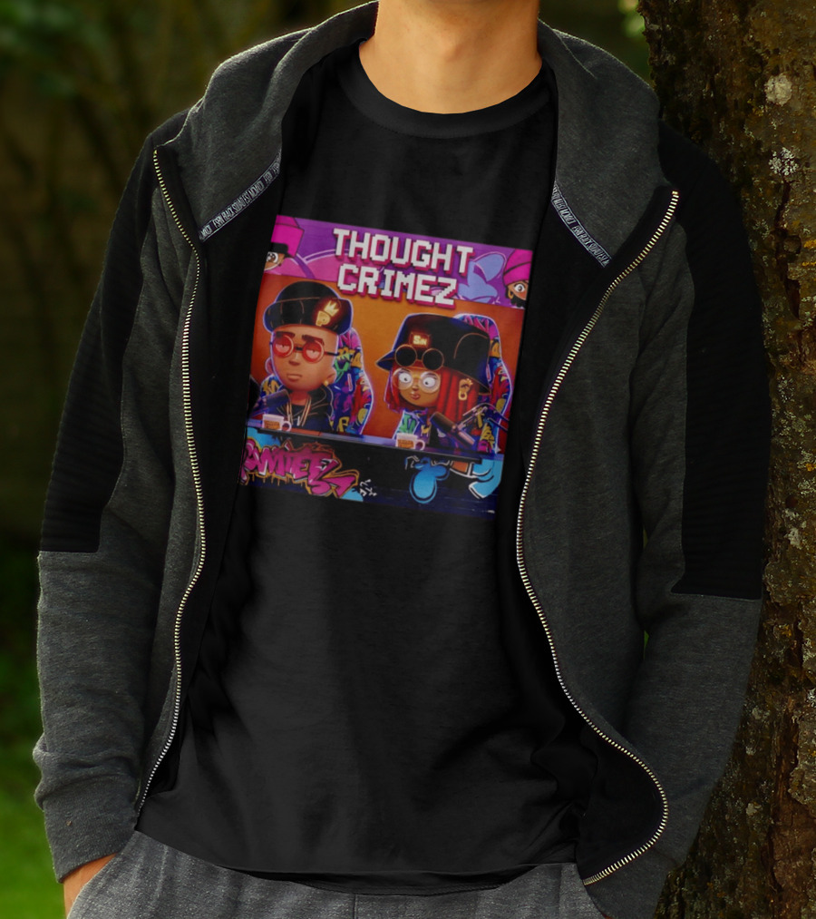 Thought Crimez Ramitez MP SIN Podcast T-Shirt