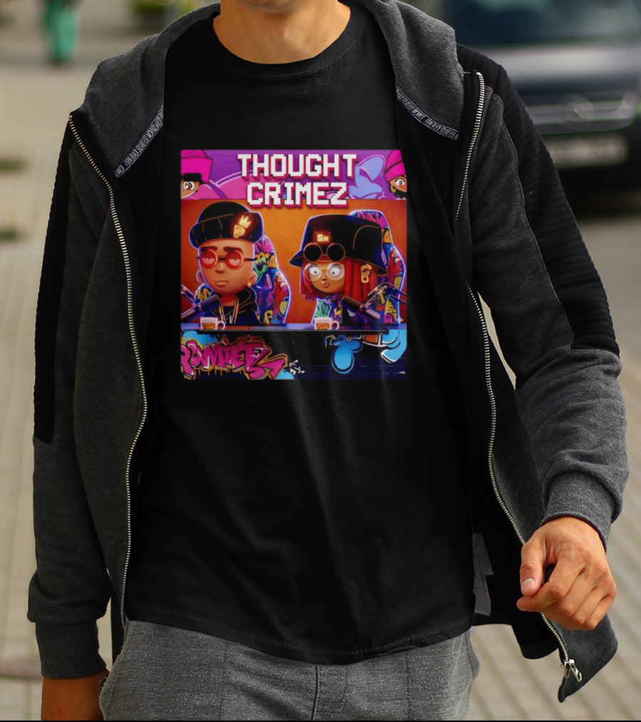Thought Crimez Ramitez MP SIN Podcast T-Shirt