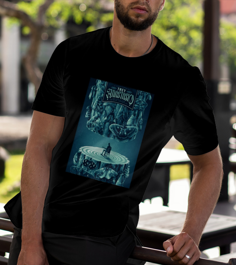 Trey Anastasio Acoustic Evening May 29 30 2026 Wilma Missoula MT Moth T-Shirt