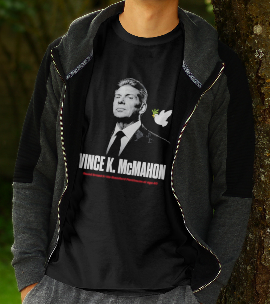 Vince K. McMahon Dove And Clover T-Shirt