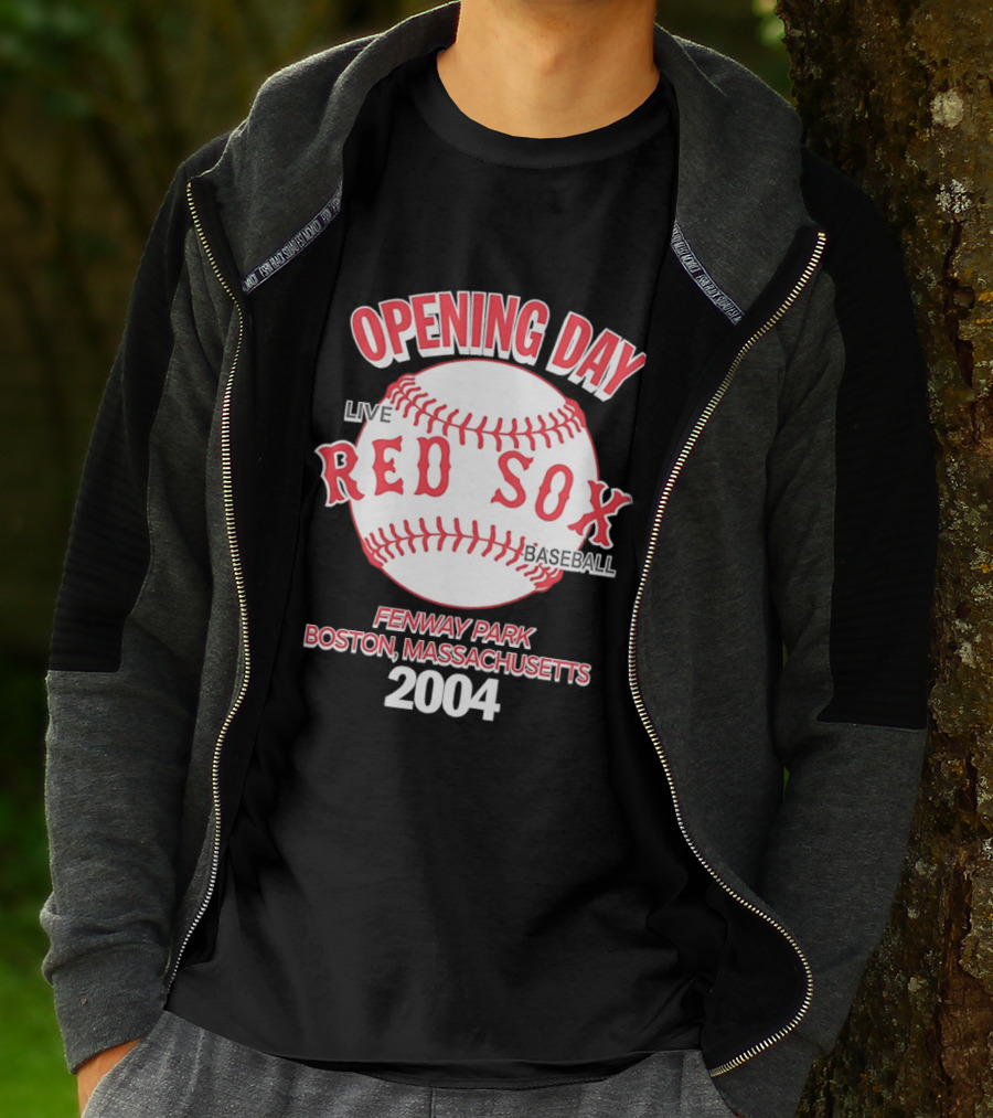 Opening Day Red Sox Fenway Park Boston Massachusetts 2004 T-Shirt