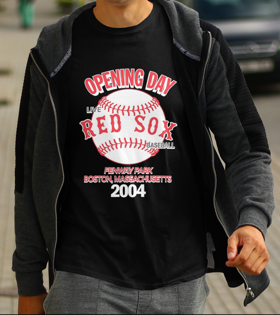 Opening Day Red Sox Fenway Park Boston Massachusetts 2004 T-Shirt