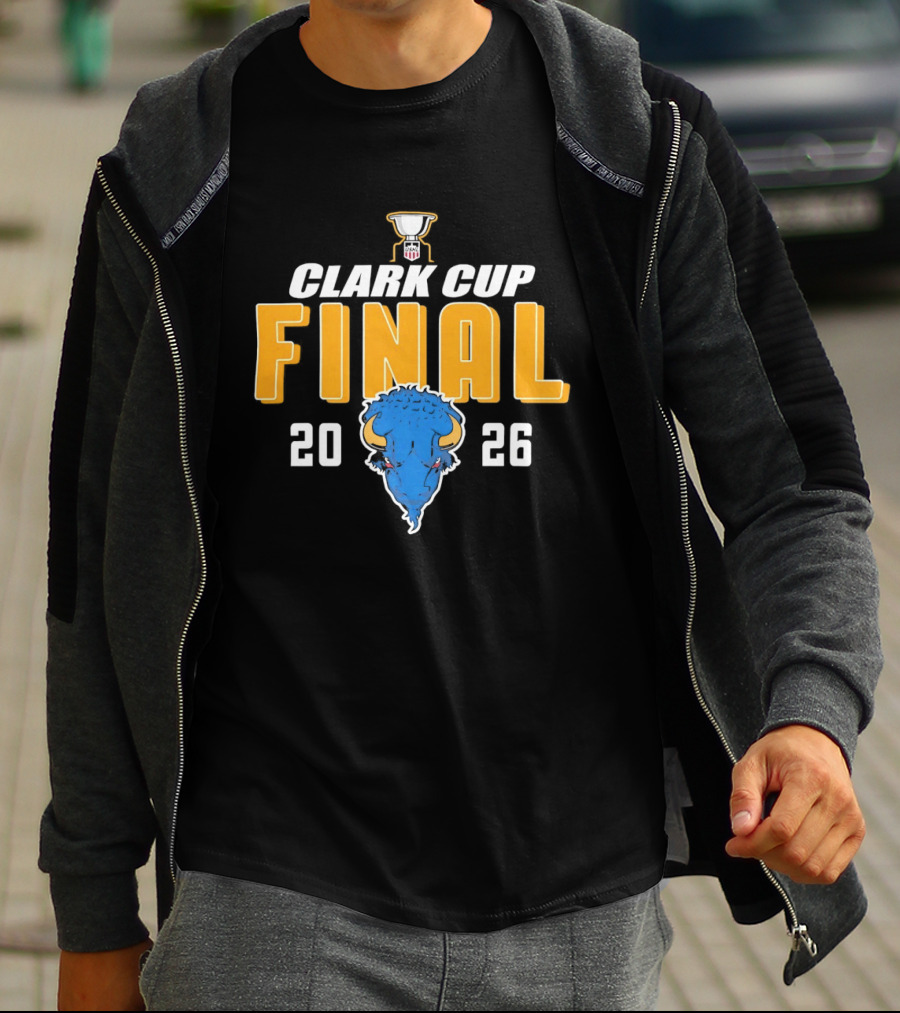 Buffalo Sabres 2026 Clark Cup Final Sioux Falls Stampede Hockey T-Shirt