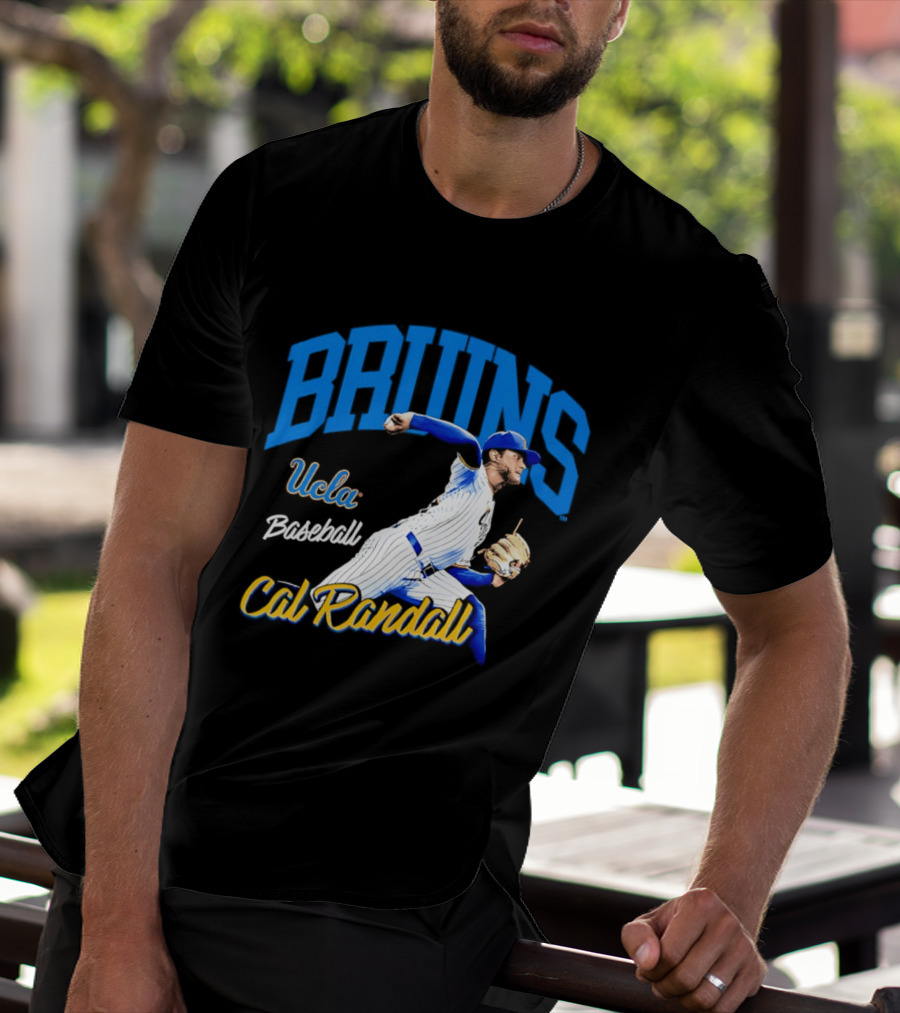 UCLA Bruins Cal Randall Baseball NCAA Pac 12 T-Shirt