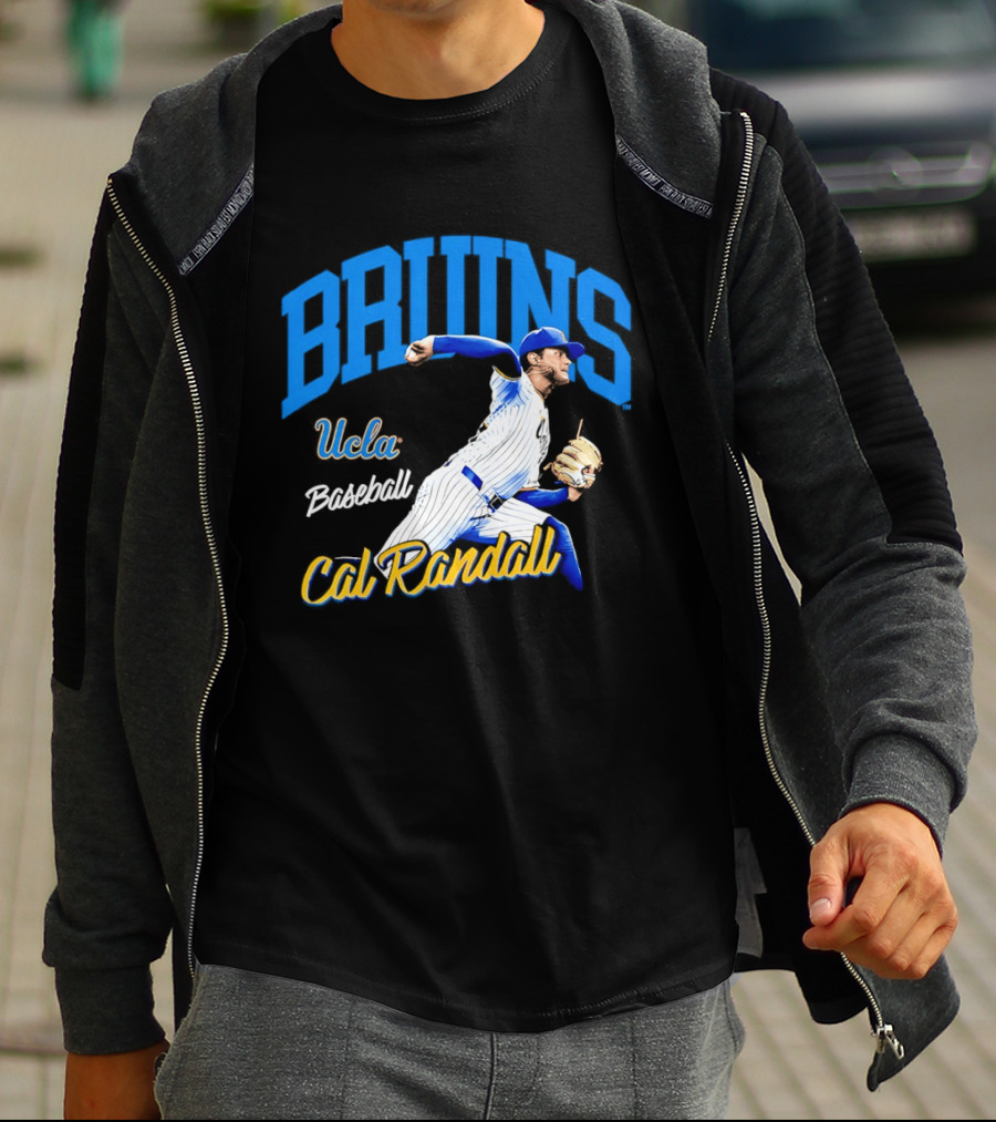UCLA Bruins Cal Randall Baseball NCAA Pac 12 T-Shirt