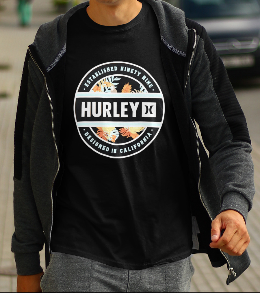 Hurley Established Ninety Nine Tropical California Collection T-Shirt