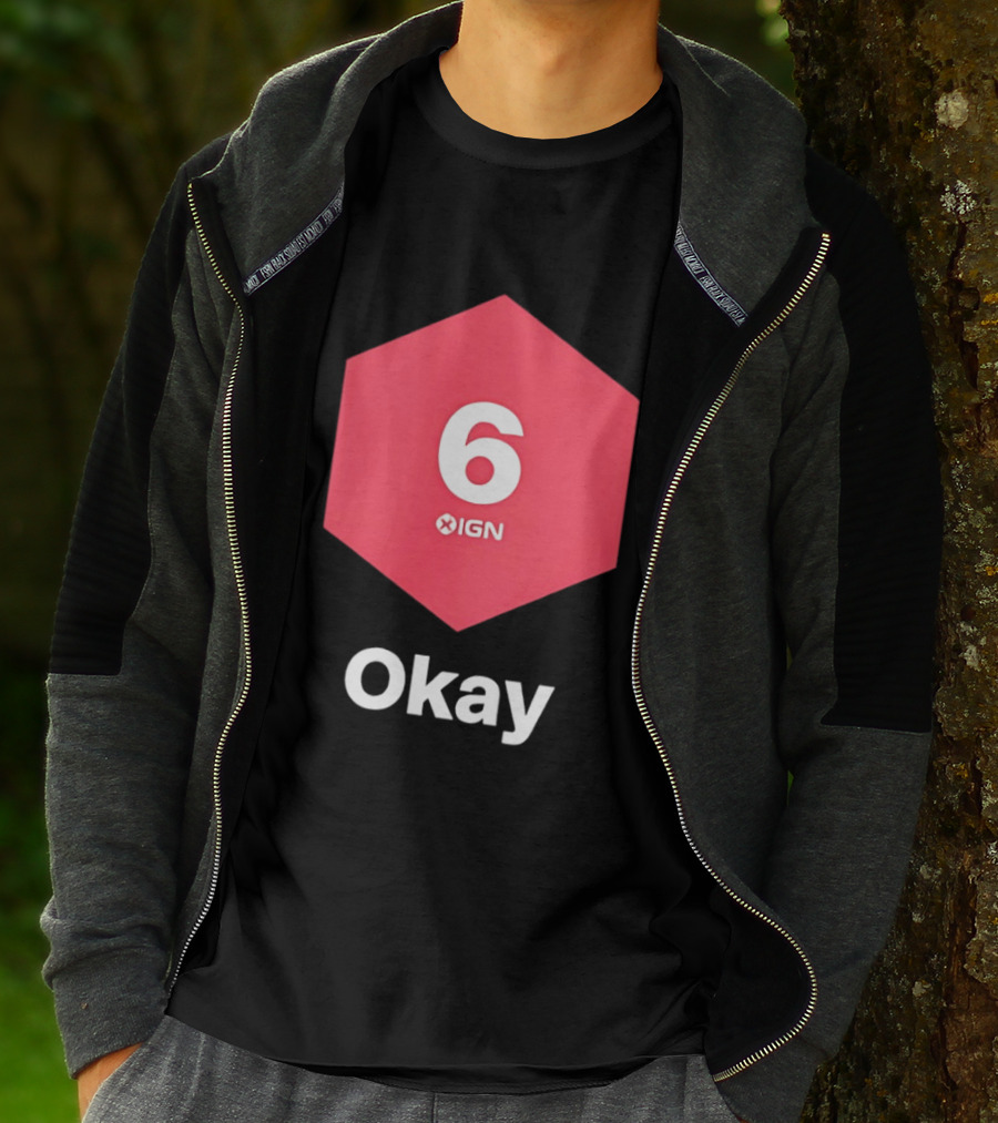 IGN Gaming Review Meme Culture 6 Okay Rating T-Shirt