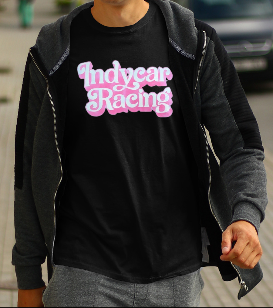 IndyCar Racing Barbie Pink T-Shirt