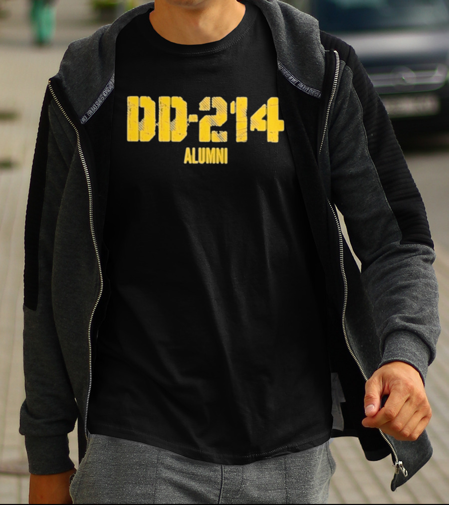 DD 214 Alumni US Military Veterans T-Shirt