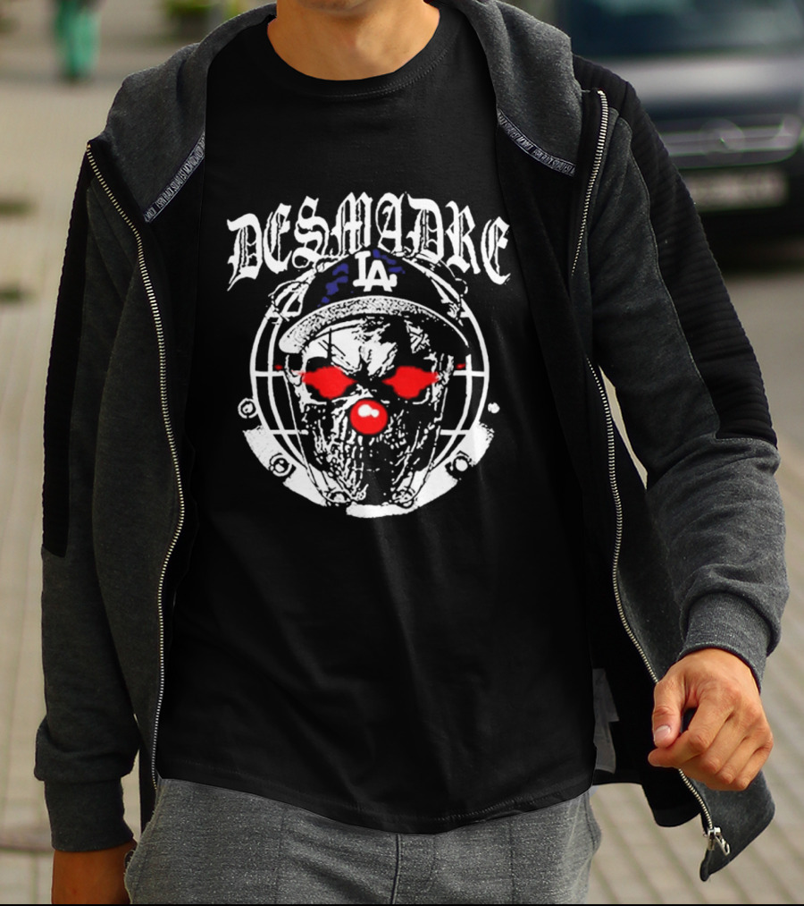 Desmadre D800 LA Hasta La Vista Baby Clown Mask T-Shirt