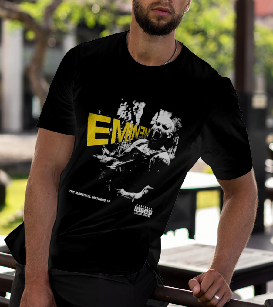Dominik Szoboszlai Eminem The Marshall Mathers LP Parental Advisory T-Shirt