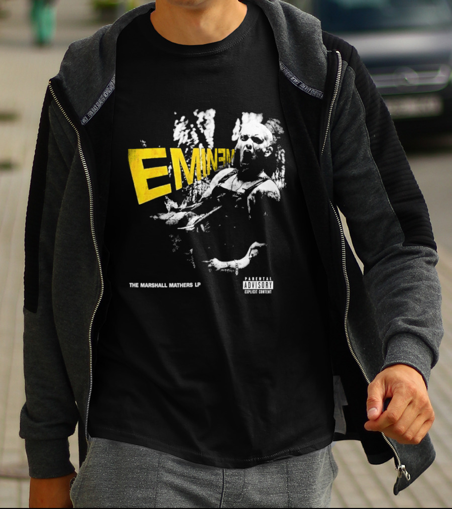 Dominik Szoboszlai Eminem The Marshall Mathers LP Parental Advisory T-Shirt