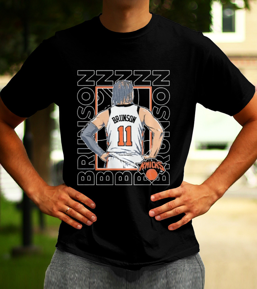 BRUNSON 11 New York Knicks Jalen Brunson ZZZZ T-Shirt