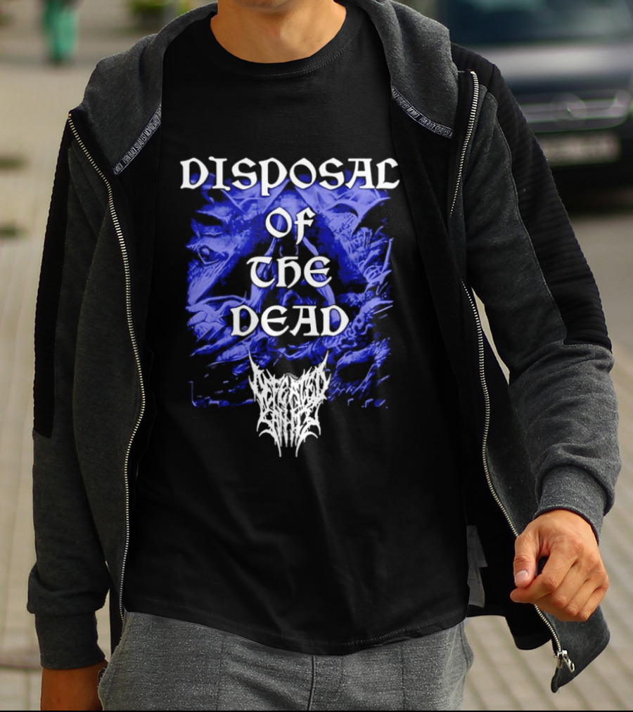 Extreme Death Metal Defecated Saints Disposal Of The Dead T-Shirt