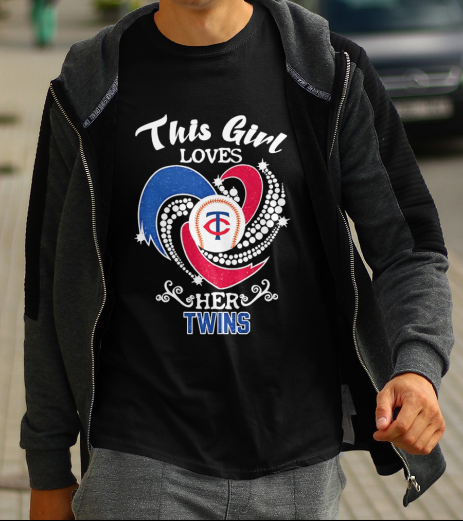 This Girl Loves Her Minnesota Twins MLB Team T-Shirt