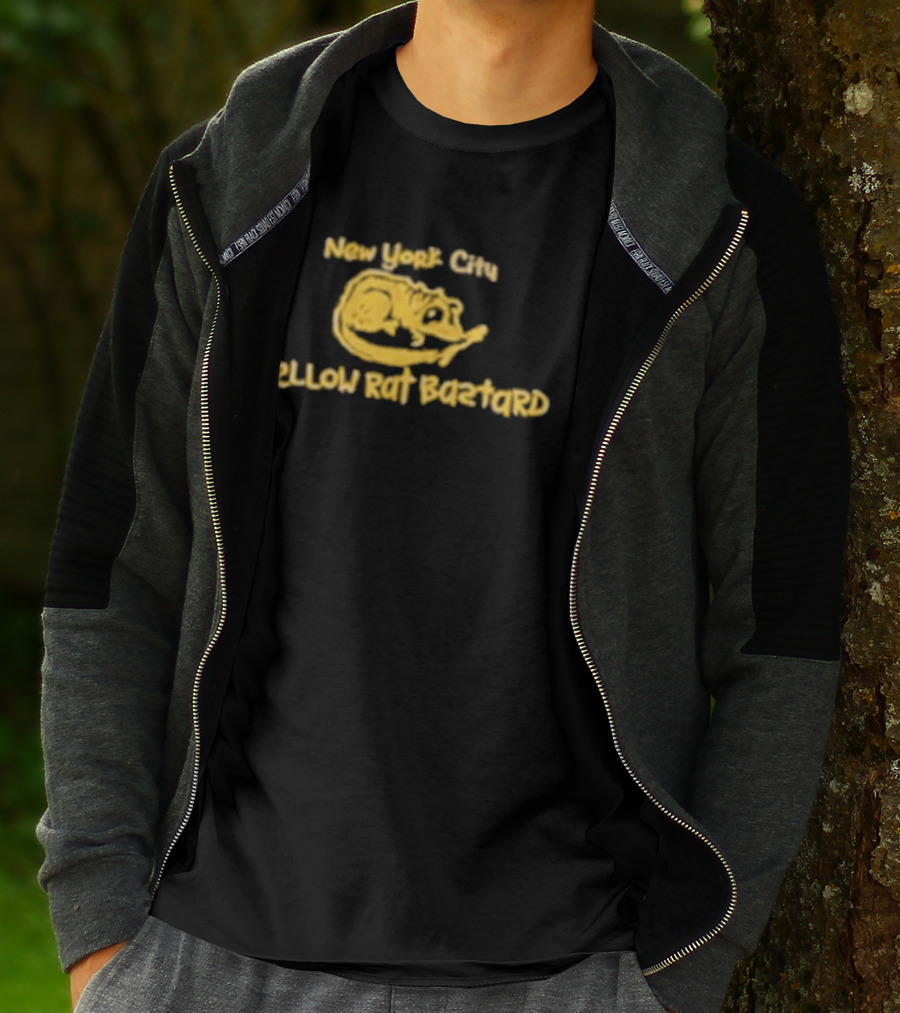 New York City Yellow Rat Bastard Iconic Urban Streetwear Brand T-Shirt