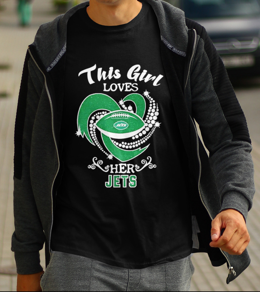 This Girl Loves Her New York Jets T-Shirt