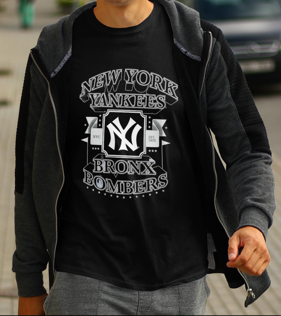 New York Yankees Bronx Bombers NYC Established 1903 Team Major League Baseball T-Shirt