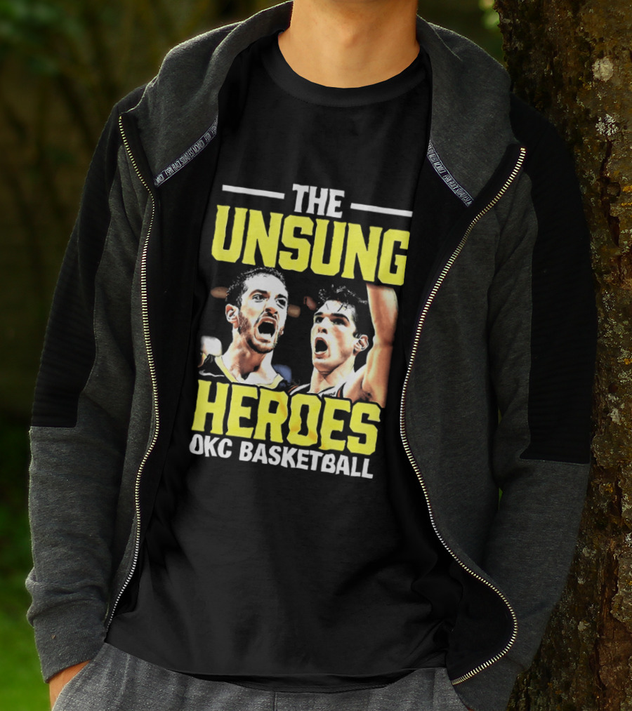 The Unsung Heroes Oklahoma City Thunder OKC Basketball T-Shirt